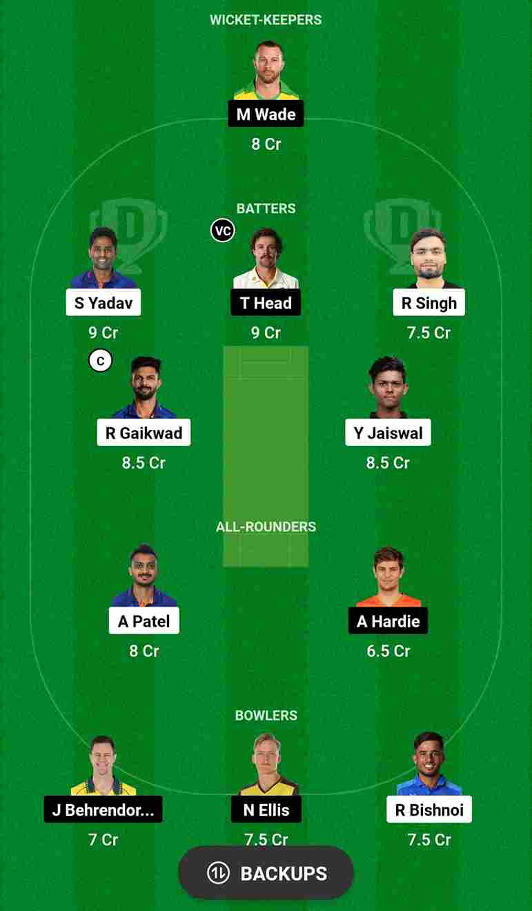 IND vs AUS Dream11 Prediction 5th T20I 2023 | India vs Australia Dream11 Team, M. Chinnaswamy Stadium Bengaluru Pitch Report