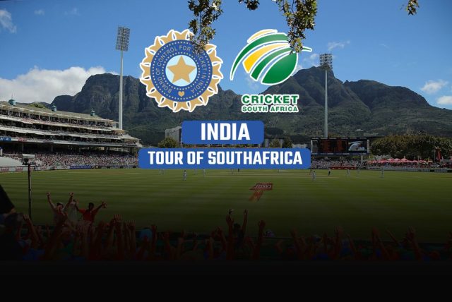 India four of South Africa