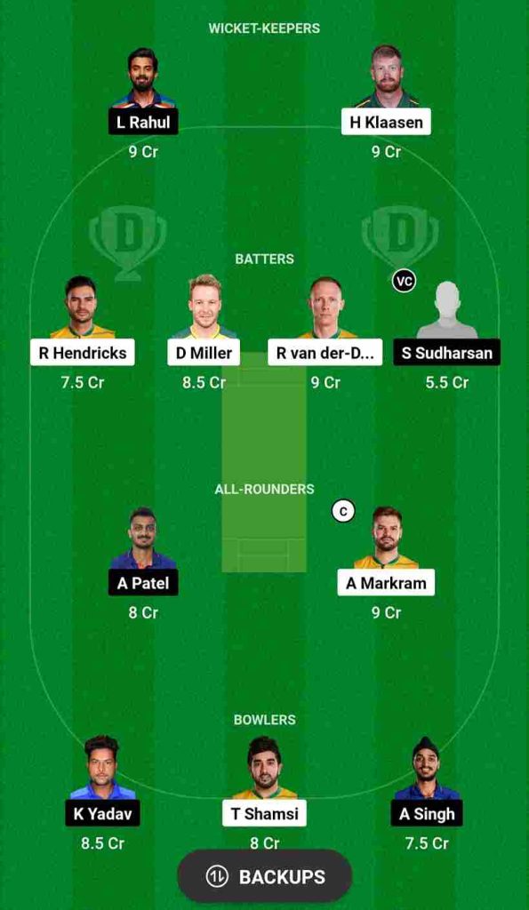 SA vs IND Dream11 Prediction 2nd ODI with Captain and Vice-Captain, St George's Oval Gqeberha Pitch Report | South Africa vs India ODI Series 2023