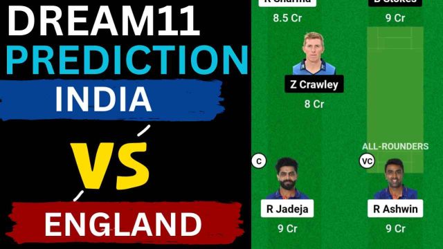 IND vs ENG Dream11 Prediction 2nd Test 2024 [C & VC] | India vs England Rajiv Gandhi International Stadium Pitch Report