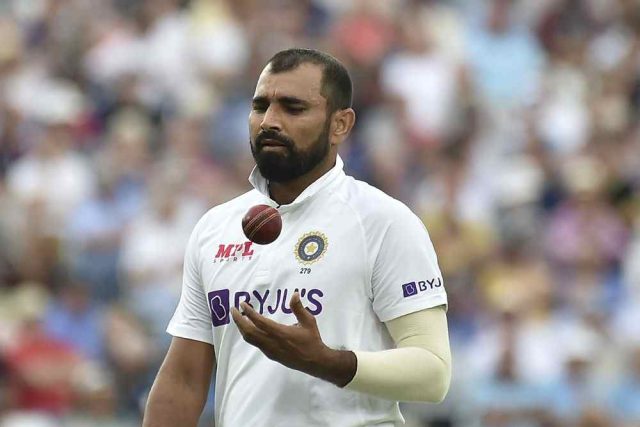 Mohd. Shami likely to miss first two games of Test Series Against England- Reports