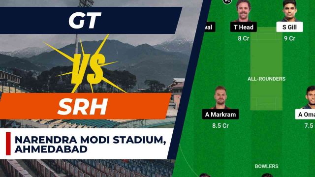 GT vs SRH IPL 2024: Head to Head, Date & Venue, Squads | Gujarat Titan vs Sunrisers Hyderabad Pitch Report, Dream11 Prediction, Probable Playing 11