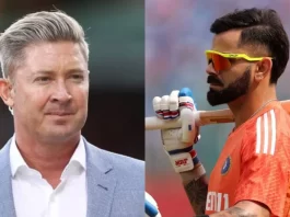 Wouldn't concerned about 3 low scores..- WC-winning AUS captain Michael Clarke backs Opener Virat Kohli to fire in Super 8