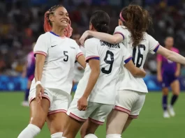 USWNT's attacking trio star in famous Olympic win over Germany - USWNT now in contention for Gold