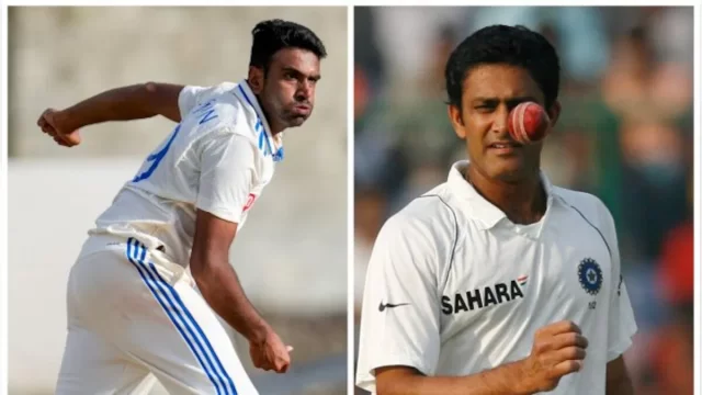 IND vs BAN: Ravi Ashwin surpasses Legend Anil Kumble in elite list