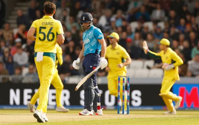 ENG vs AUS: Despite England’s resistance Aussies post a decent target at the back of Carey’s splendid innings and the bowlers do the rest as the visitors secure 2nd win in the series