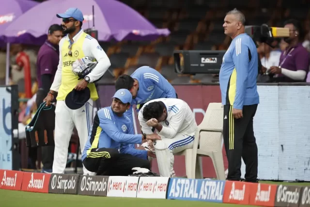 IND vs NZ: Signs of discomfort for Rishabh Pant, Leaves the field; Dhruv Jurel called in as a replacement