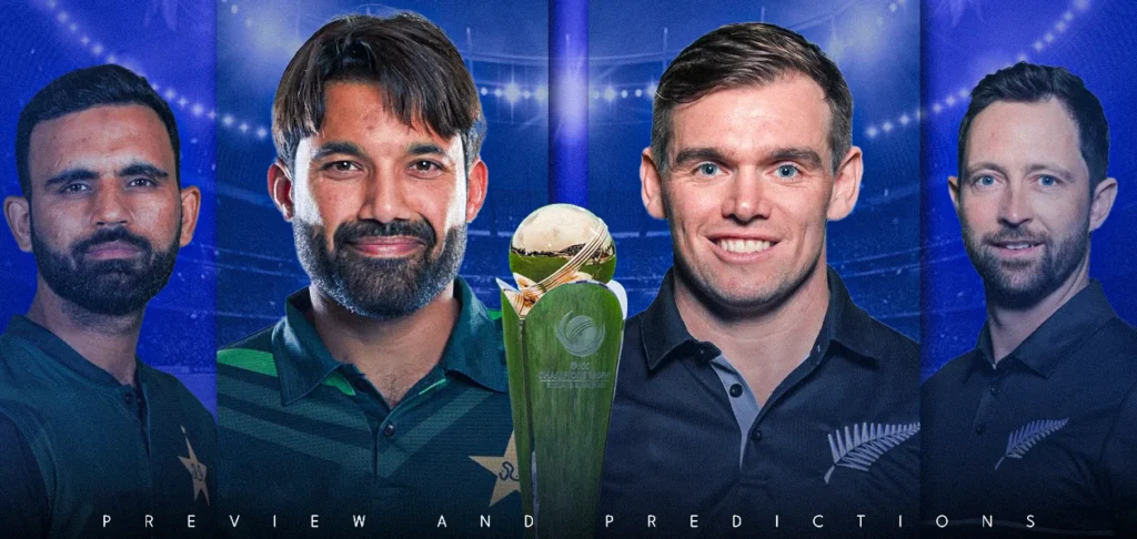 Pakistan and New Zealand to clash in the opening fixture of 2025 ICC Champions Trophy